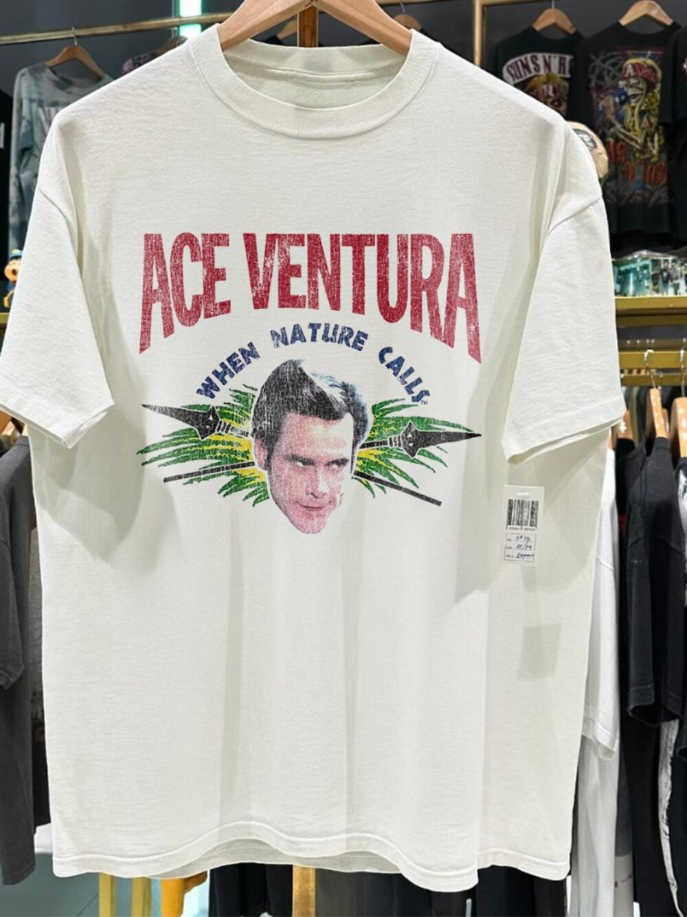 1994 Ace Ventura When Nature Calls Promo Rare Unisex T-Shirt